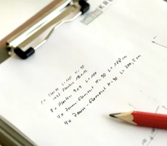 Krech Zaunsysteme_So planen Sie Ihren Zaun_Schritt fuer Schritt Anleitung_Tutorial_Schritt 3_Stueckliste Krech Zaunsysteme_So planen Sie Ihren Zaun_Schritt fuer Schritt Anleitung_Tutorial_Schritt 3_Stueckliste
